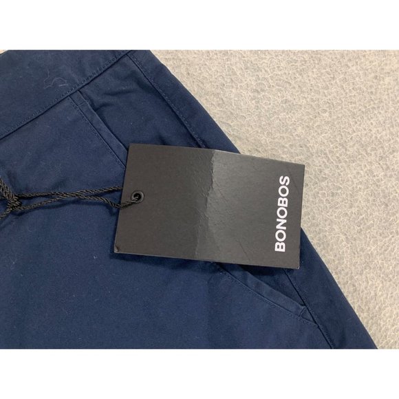 NWT Bonobos 9" Classic Cotton Chino Shorts (Men's Size 40) Blue - Picture 4 of 14